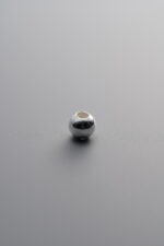 925 Sterling Silver-Bright-Round Bead Spacer Bead-4mm - Image 4