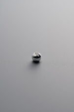 925 Sterling Silver-Bright-Round Bead Spacer Bead-3mm - Image 3