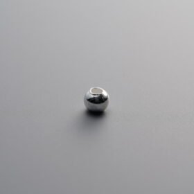925 Sterling Silver-Bright-Round Bead Spacer Bead-3mm