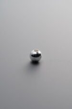 925 Sterling Silver-Bright-Round Bead Spacer Bead-4mm - Image 4