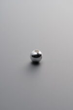 925 Sterling Silver-Bright-Round Bead Spacer Bead-4mm - Image 4