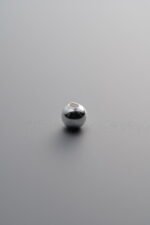 925 Sterling Silver-Bright-Round Bead Spacer Bead-4mm