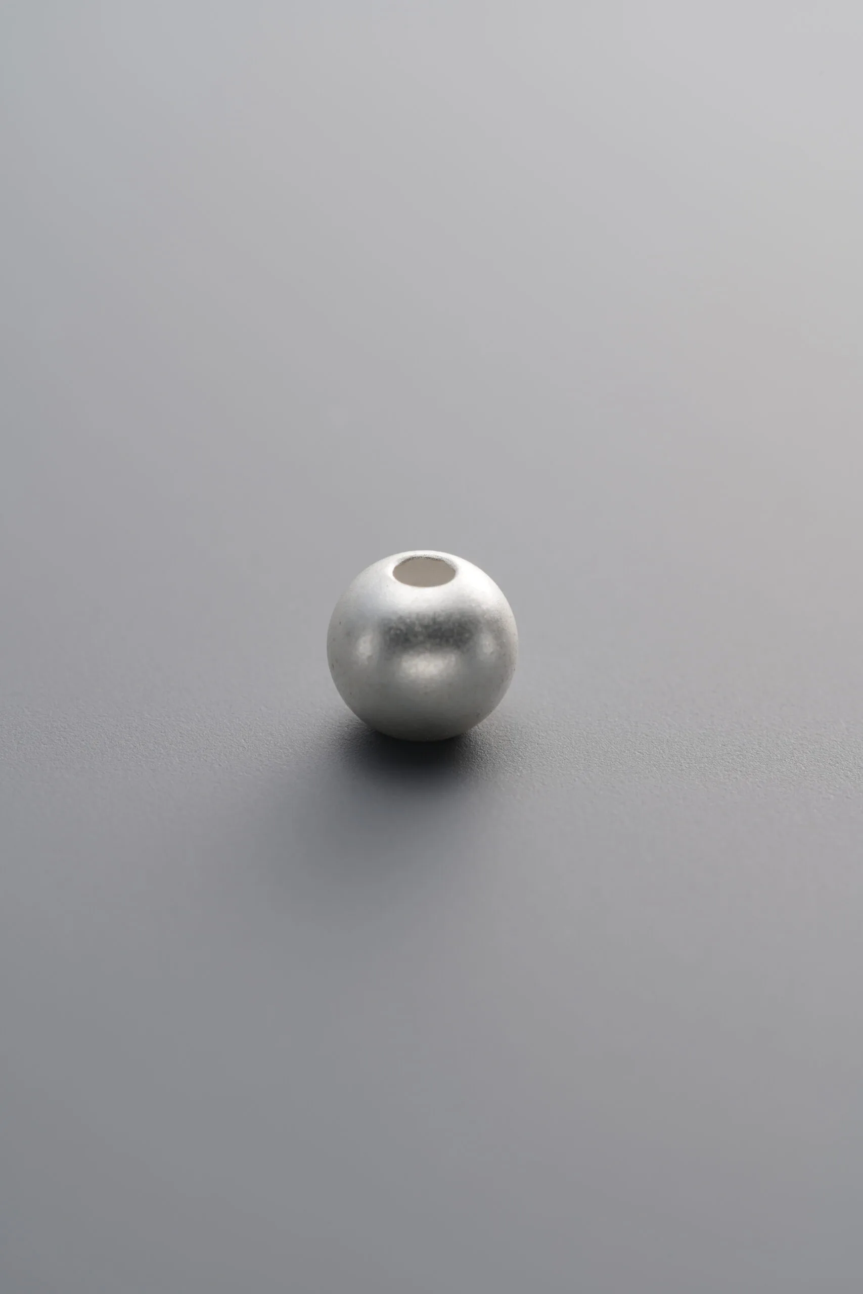 925 Sterling Silver-Bright-Round Bead Spacer Bead-5mm - Image 2