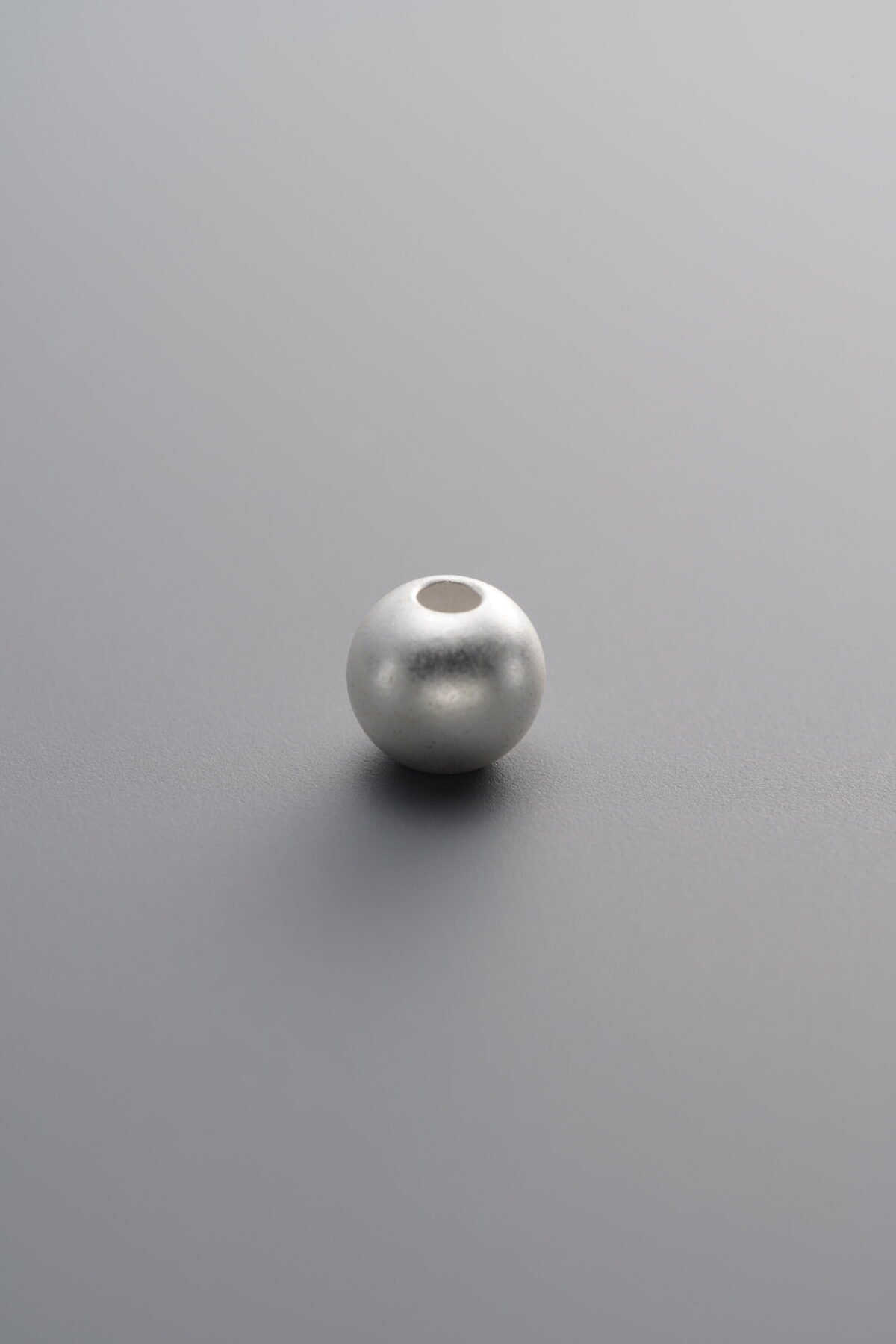 925 Sterling Silver-Bright-Round Bead Spacer Bead-5mm - Image 1