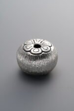 Brushed Drum-shaped Spacer Bead