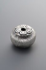 Brushed Drum-shaped Spacer Bead