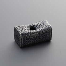 Rectangle Hammered Spacer Bead