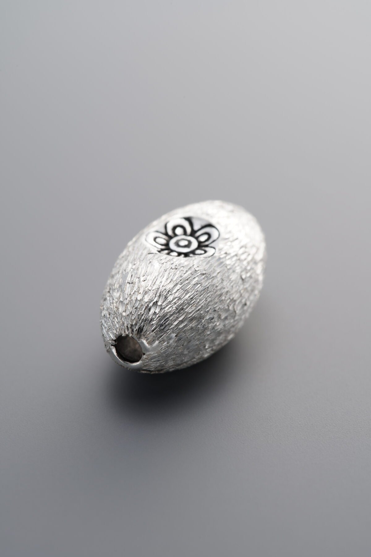 Brushed Olive Tube Bead