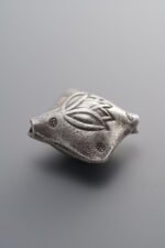 Square Bud-printed Spacer Bead