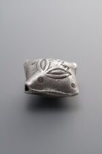 Square Bud-printed Spacer Bead
