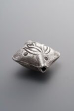 Square Bud-printed Spacer Bead