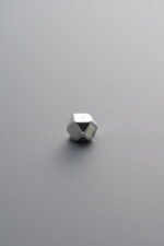 Octagonal Silver Chip Bead