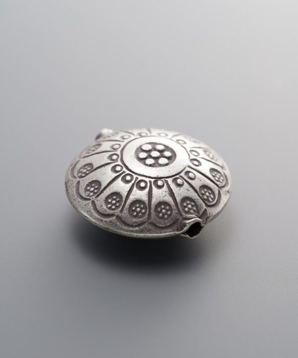 Printed Flat Drum Bead