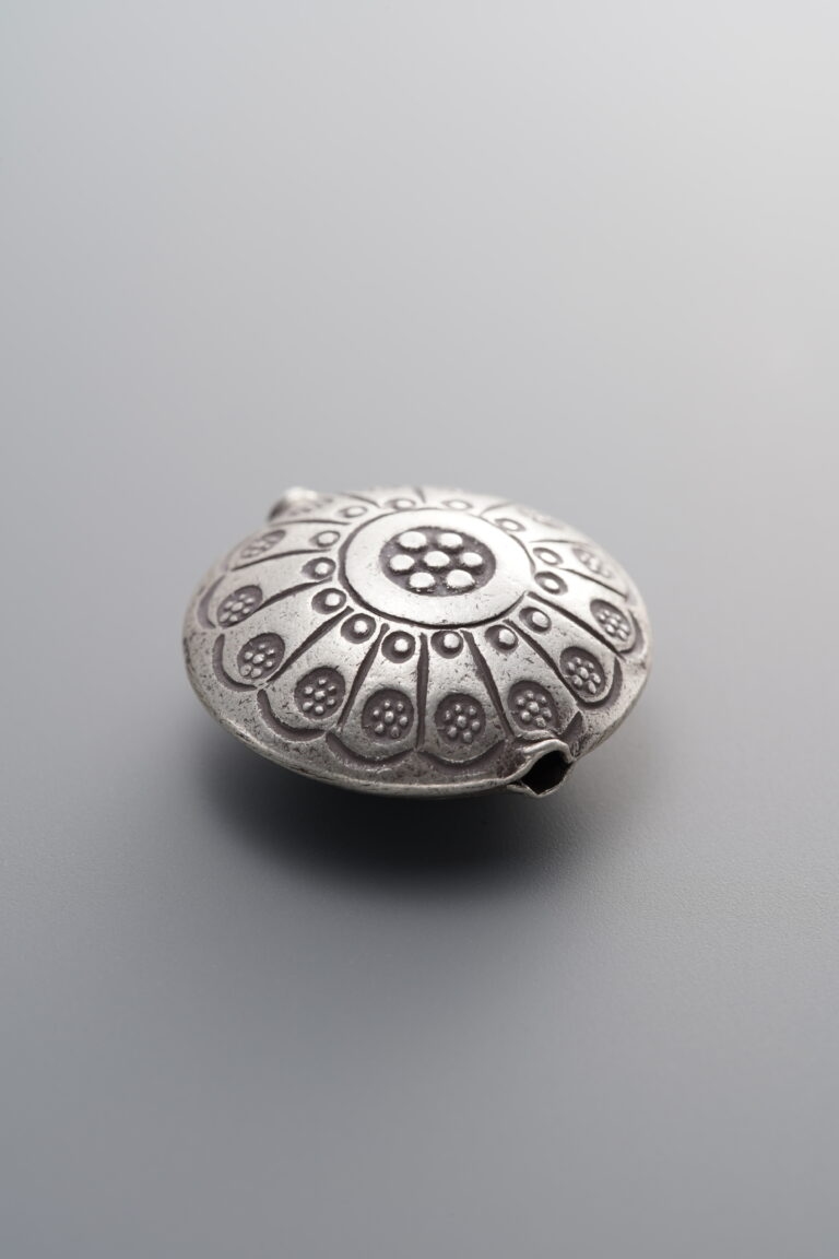Printed Flat Drum Bead