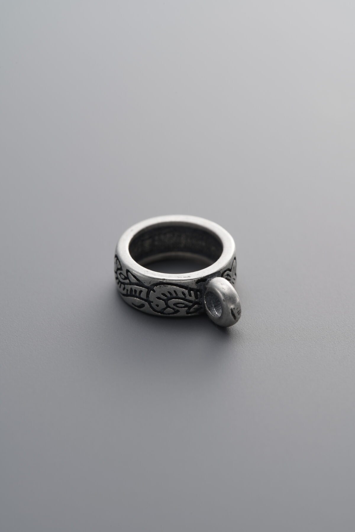 Circle T-junction Bead Sliding Ring