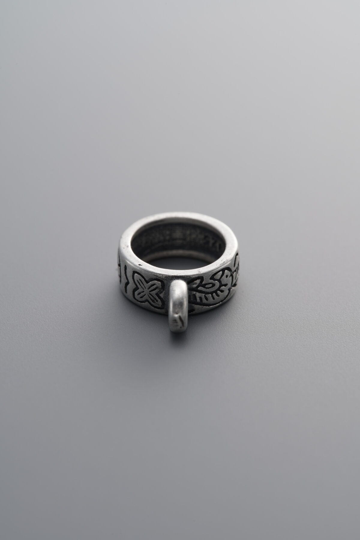 Circle T-junction Bead Sliding Ring