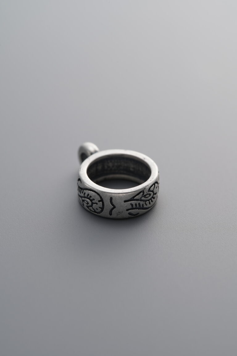 Circle T-junction Bead Sliding Ring