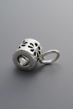 925 Silver-Vintage-Patterned T-junction Bead-10mm - Image 3