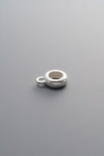 925 Silver-Plain-Trapezoid T-junction Bead-8mm - Image 4