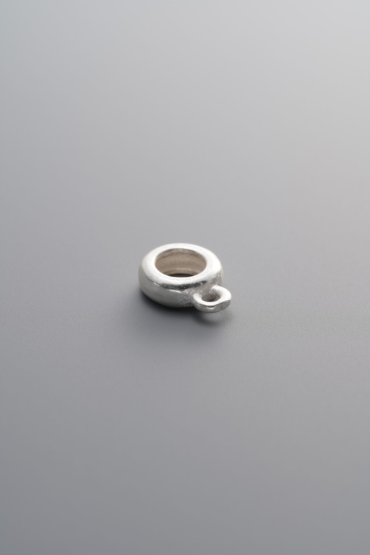 925 Sterling Silver-Bright-Trapezoid 3-Way Connector-8mm - Image 1