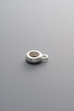 925 Sterling Silver-Bright-Trapezoid 3-Way Connector-8mm - Image 2