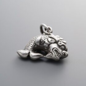 Capricorn Fish Pendant