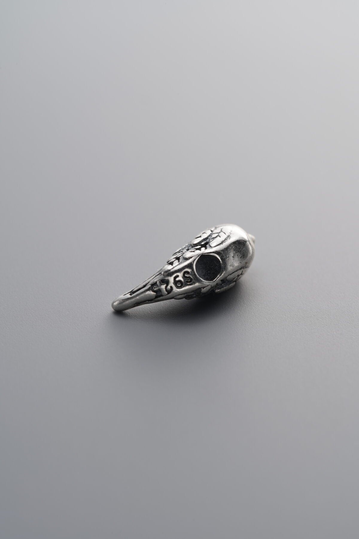 925 Sterling Silver-Antiqued-Bird Spacer Bead-13mm - Image 4