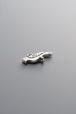 925 Silver-Vintage-Bird Double Ear Charm-12mm - Image 3