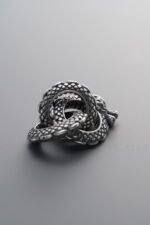 925 Sterling Silver-Antiqued-Dragon Spacer Bead-18mm