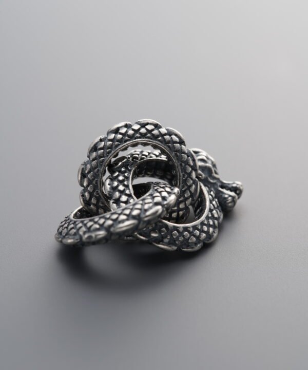 925 Silver-Vintage-Dragon Spacer Bead-18mm