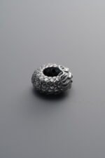 925 Sterling Silver-Antiqued-Dragon Spacer Bead-9mm - Image 2