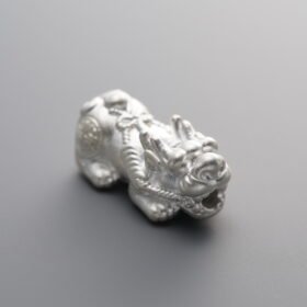 925 Sterling Silver-Bright-Pixiu Mythical Beast Spacer Bead-18mm