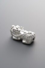 925 Sterling Silver-Bright-Pixiu Mythical Beast Spacer Bead-18mm - Image 2