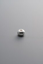 925 Sterling Silver-Bright-Smooth-Surfaced Spacer Bead-4mm - Image 3