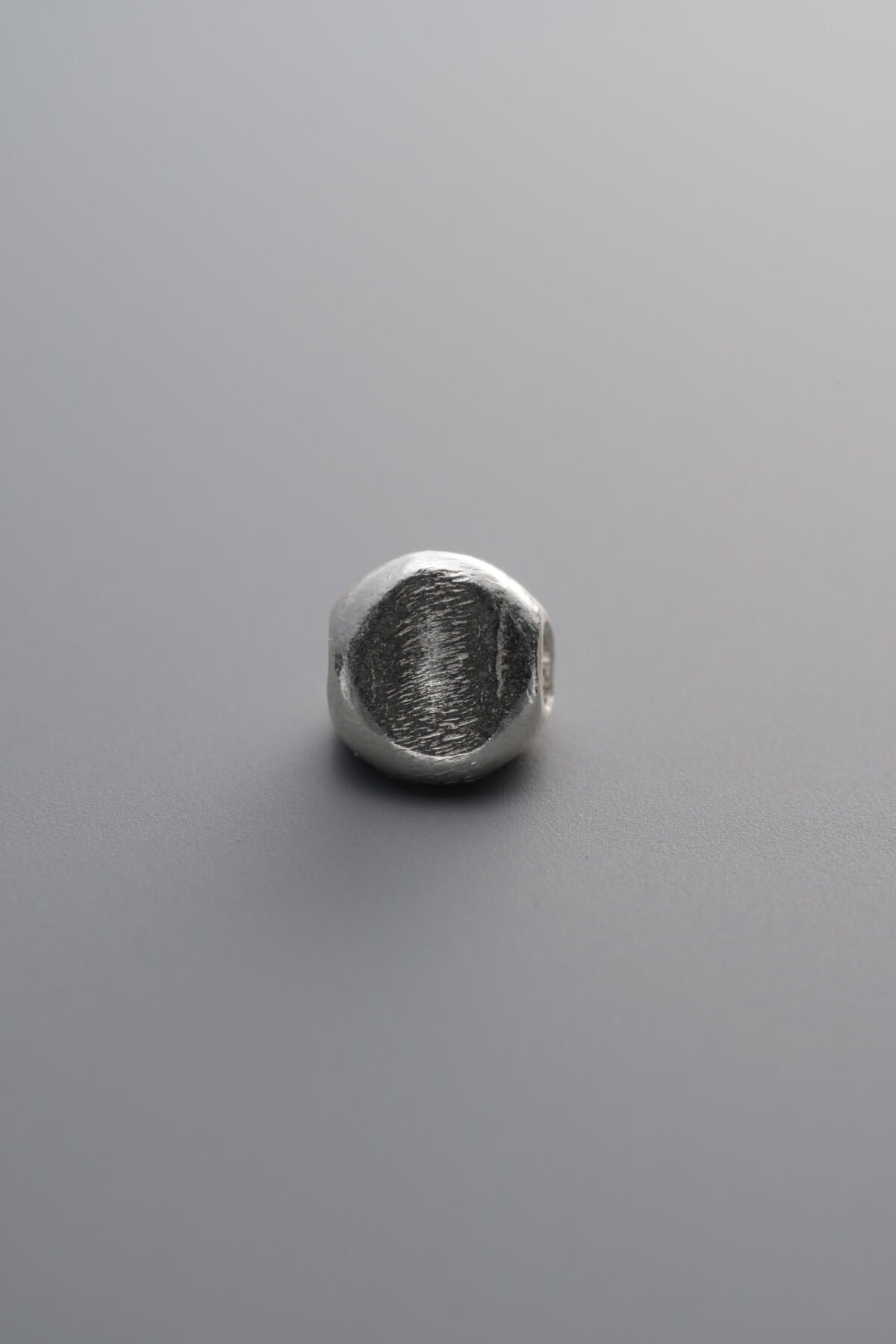 925 Sterling Silver-Bright-Smooth-Surfaced Triangular Spacer Bead-6mm - Image 3