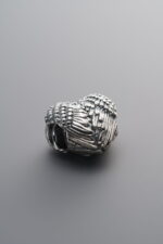 Wing Heart Spacer Bead