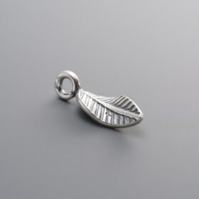 925 Silver-Vintage-Leaf Pendant-16mm
