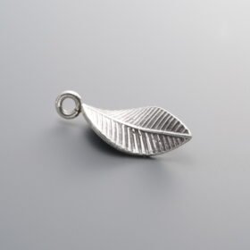 925 Silver-Vintage-Leaf Pendant-24mm