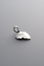 925 Sterling Silver-Antiqued-Leaf Pendant-14mm - Image 2