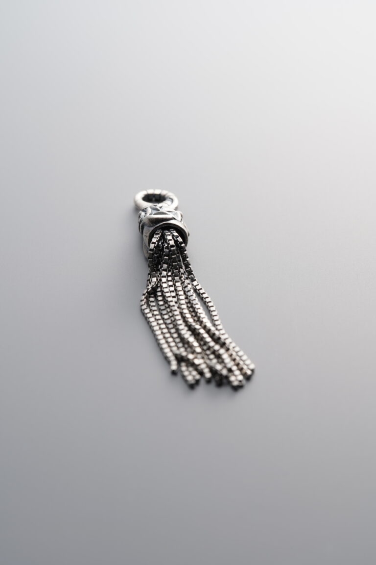 Baby Elephant Tassel Pendant