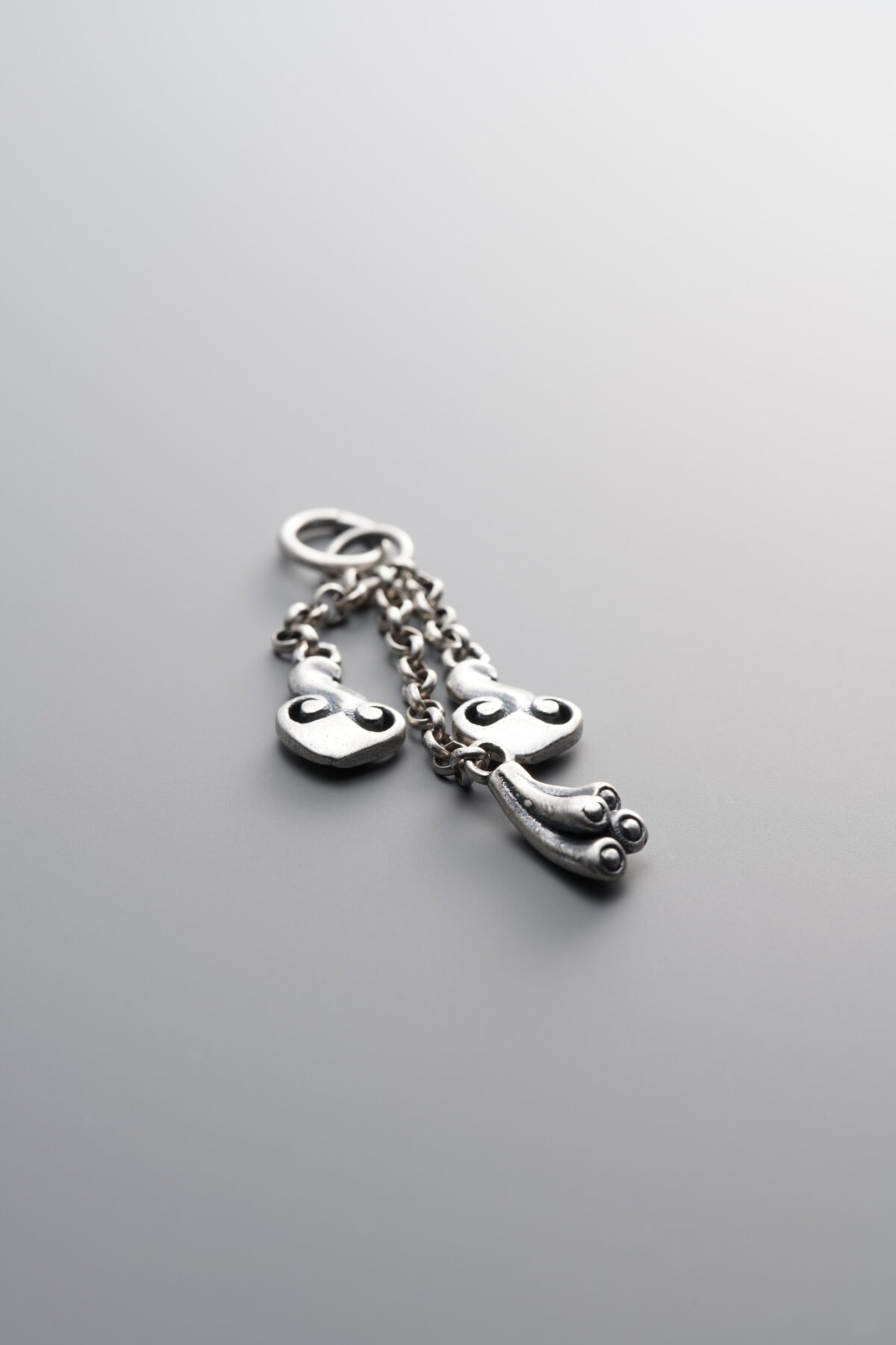 E3-44 (1) Ruyi Lotus Seed Pod Tassel Pendant