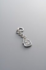 925 Sterling Silver-Antiqued-Tassel Dragon Pendant-32mm - Image 4