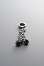 Circular Lotus Flower Tassel Pendant