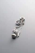 "Fu" Character Lotus Seed Pod Tassel Pendant