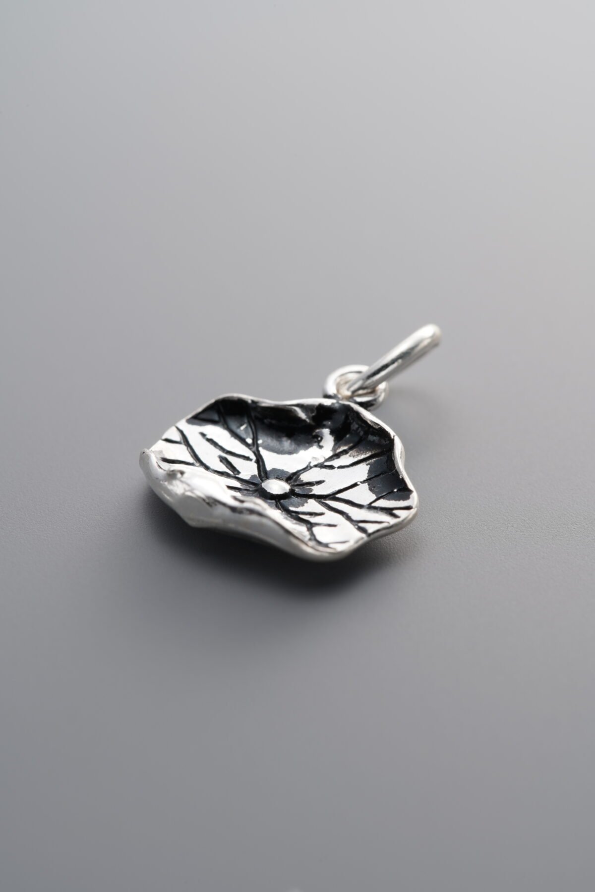 E3-68 (1) Lotus Leaf Pendant