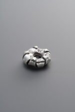 Flat Flower Bud Spacer Bead