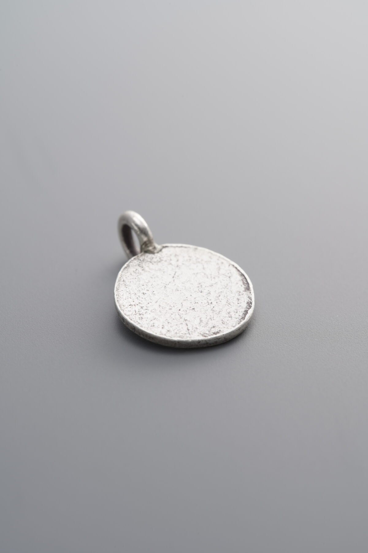 925 Sterling Silver-Antiqued-Five-Pointed Star Square Plaque Pendant-15mm - Image 3