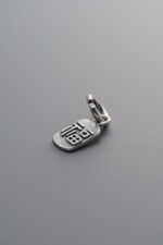 Fu Character Square Pendant