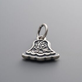 925 Silver-Vintage-Skirt-shaped Pendant-13mm