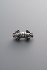 925 Sterling Silver-Antiqued-Vajra Spacer Bead-13mm